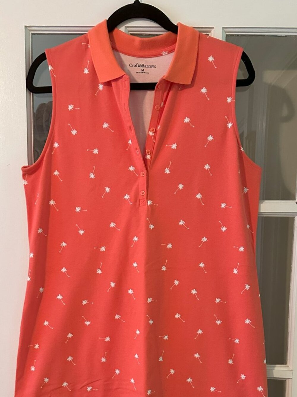 NWOT Croft & Barrow sleeveless polo dress